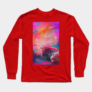 Endangered: Save the Axolotl 3 Long Sleeve T-Shirt